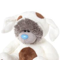 9" Dressed As Brown Dog Onesie Me to You Bear Extra Image 1 Preview